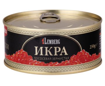 Икра горбуши 250 г.